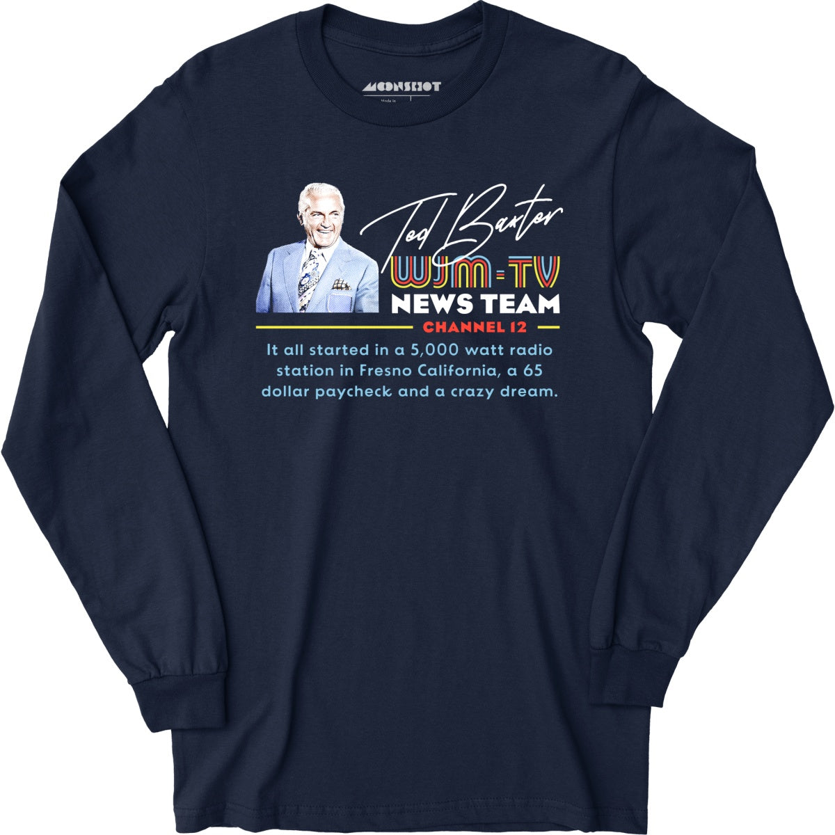 Ted Baxter - WJM-TV News Team - Long Sleeve