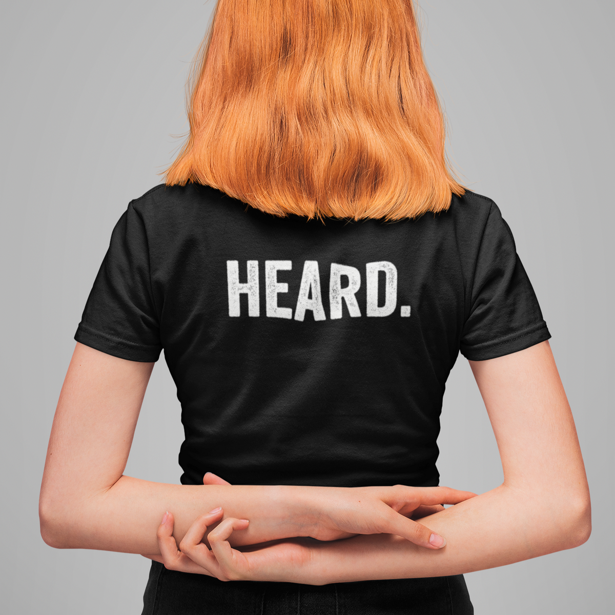 BACK PRINT Heard Unisex Tee