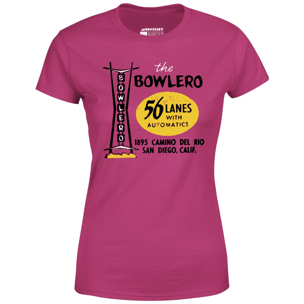 The Bowlero - San Diego, CA - Vintage Bowling Alley - Women's
