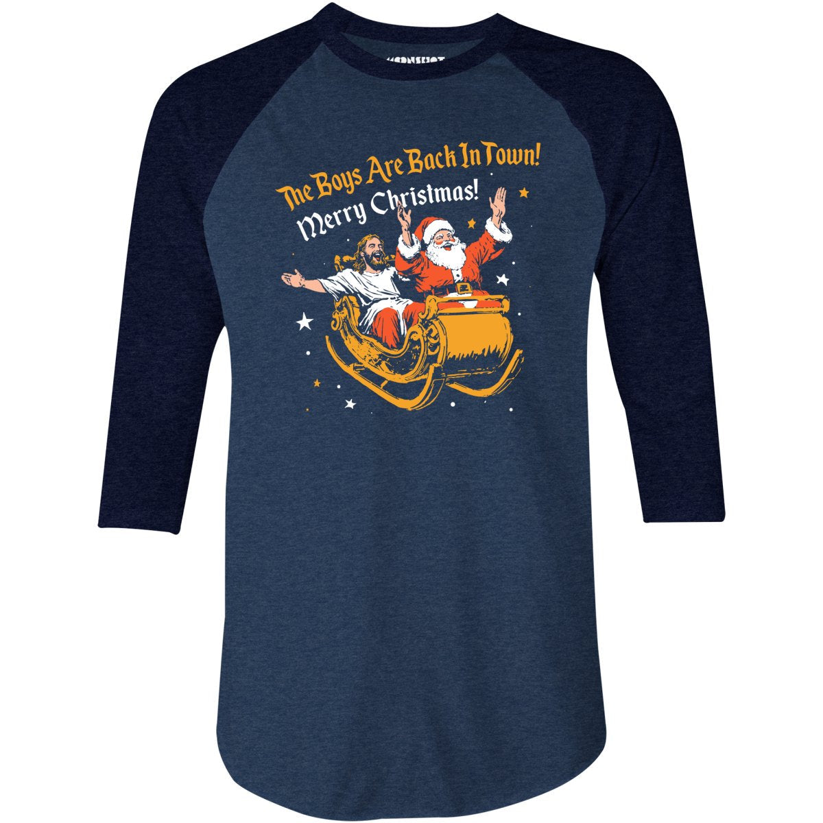 The Boys Are Back In Town - 3/4 Sleeve Raglan