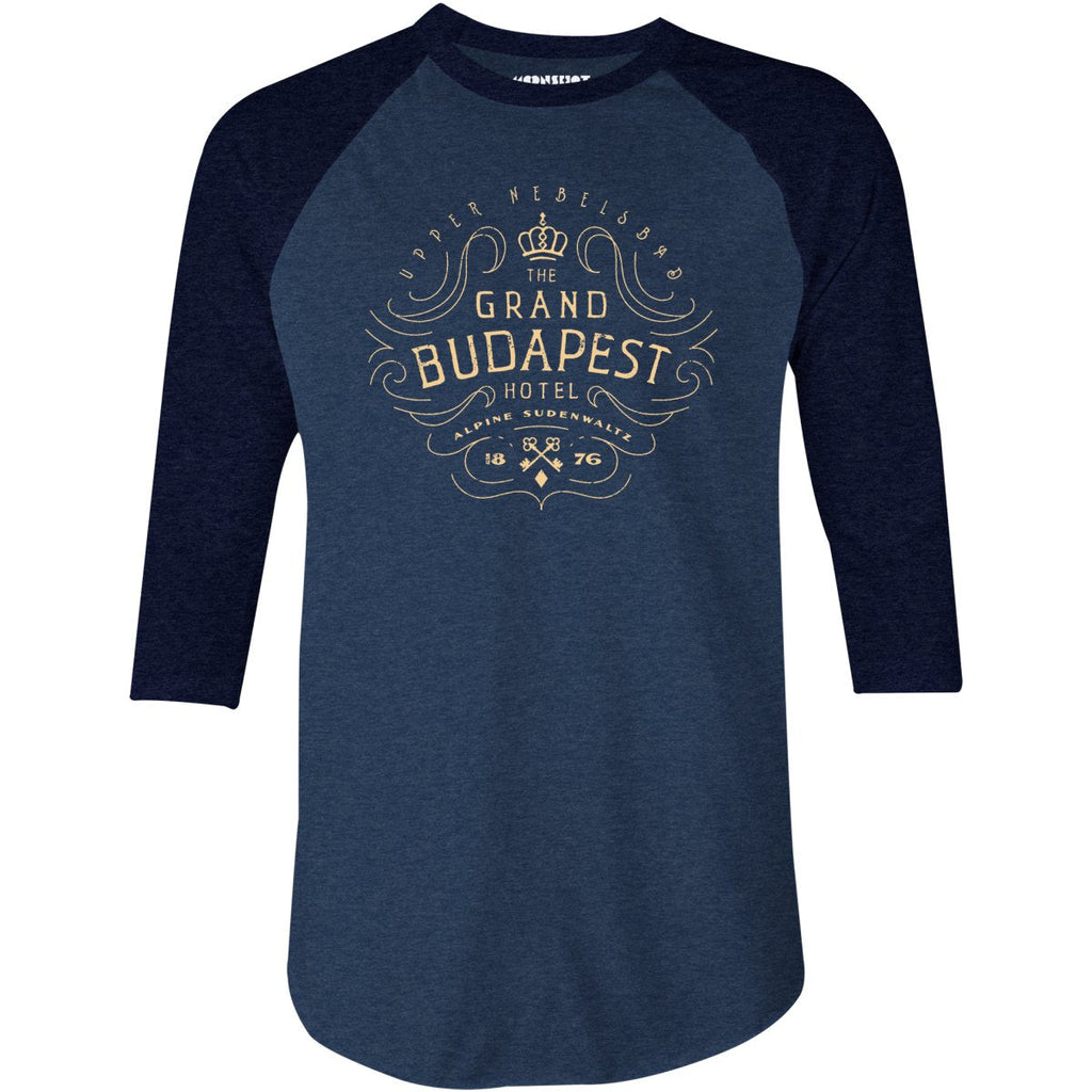 The Grand Budapest Hotel - 3/4 Sleeve Raglan