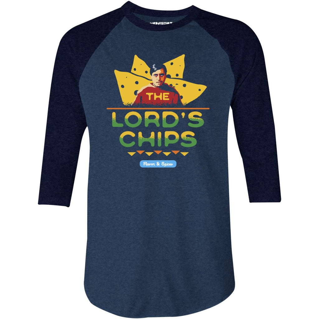 The Lord's Chips - 3/4 Sleeve Raglan