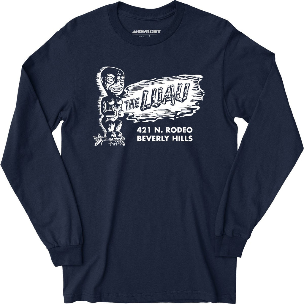 The Luau - Beverly Hills, CA - Vintage Tiki Bar - Long Sleeve
