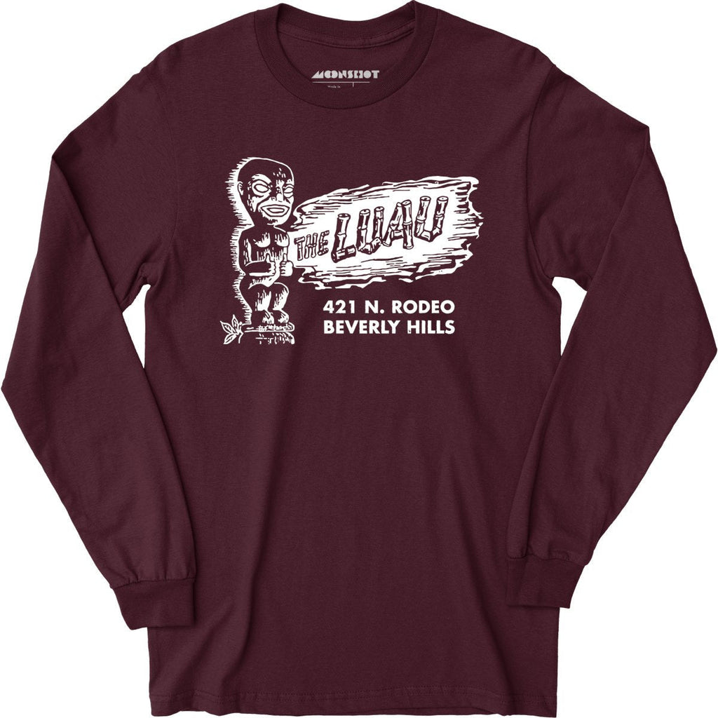 The Luau - Beverly Hills, CA - Vintage Tiki Bar - Long Sleeve
