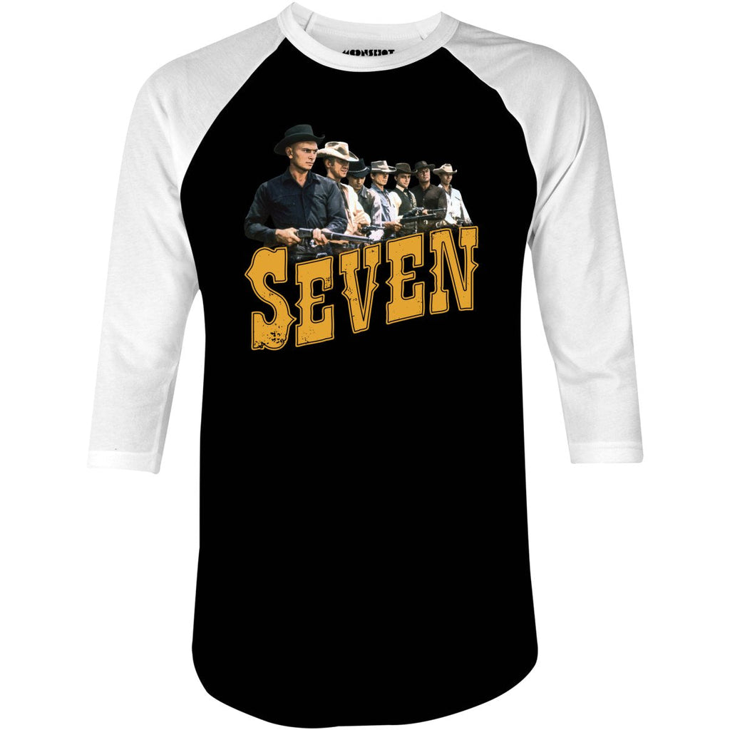 The Magnificent Seven - 3/4 Sleeve Raglan