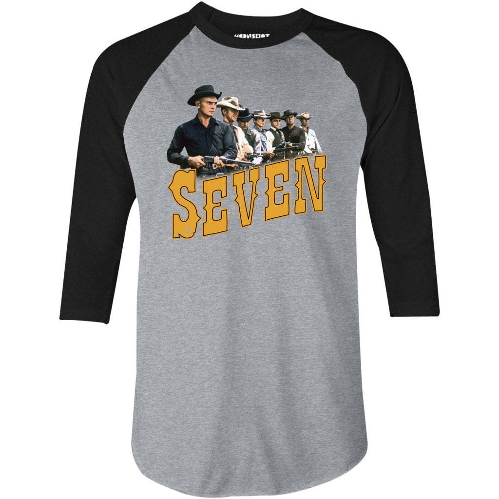 The Magnificent Seven - 3/4 Sleeve Raglan