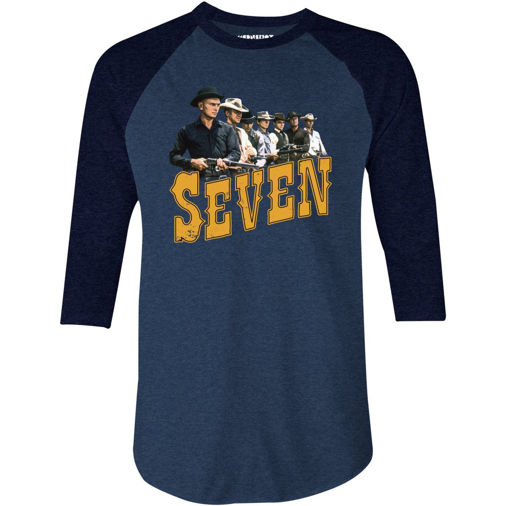 The Magnificent Seven - 3/4 Sleeve Raglan