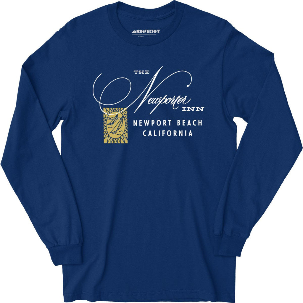 The Newporter Inn - Newport Beach, CA - Vintage Hotel - Long Sleeve