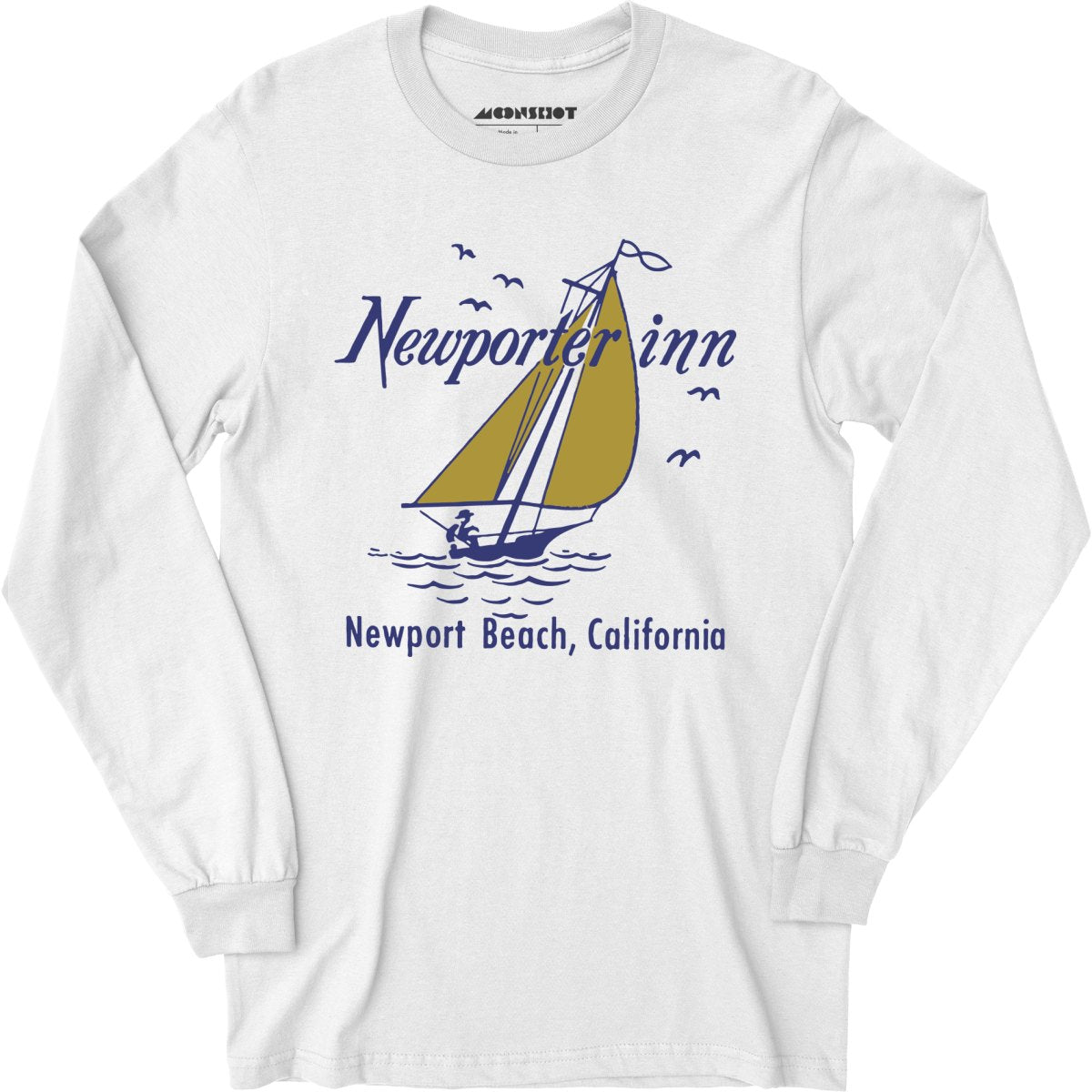 The Newporter Inn v2 - Newport Beach, CA - Vintage Hotel - Long Sleeve