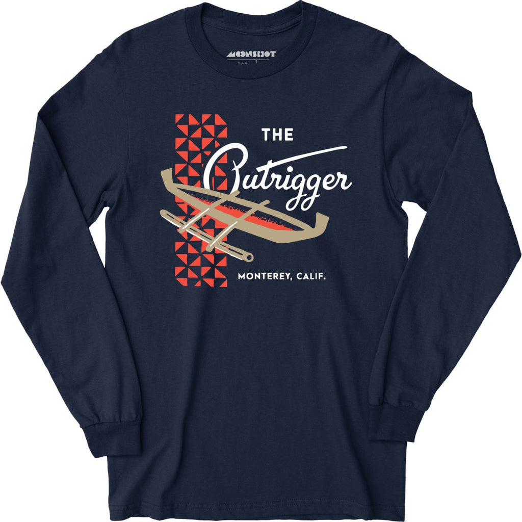 The Outrigger - Monterey, CA - Vintage Tiki Bar - Long Sleeve
