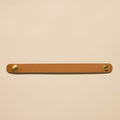 London Tan Thin Leather Cuff Bracelet