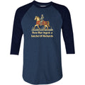 Thou May Ingest a Satchel of Richards v2 - 3/4 Sleeve Raglan