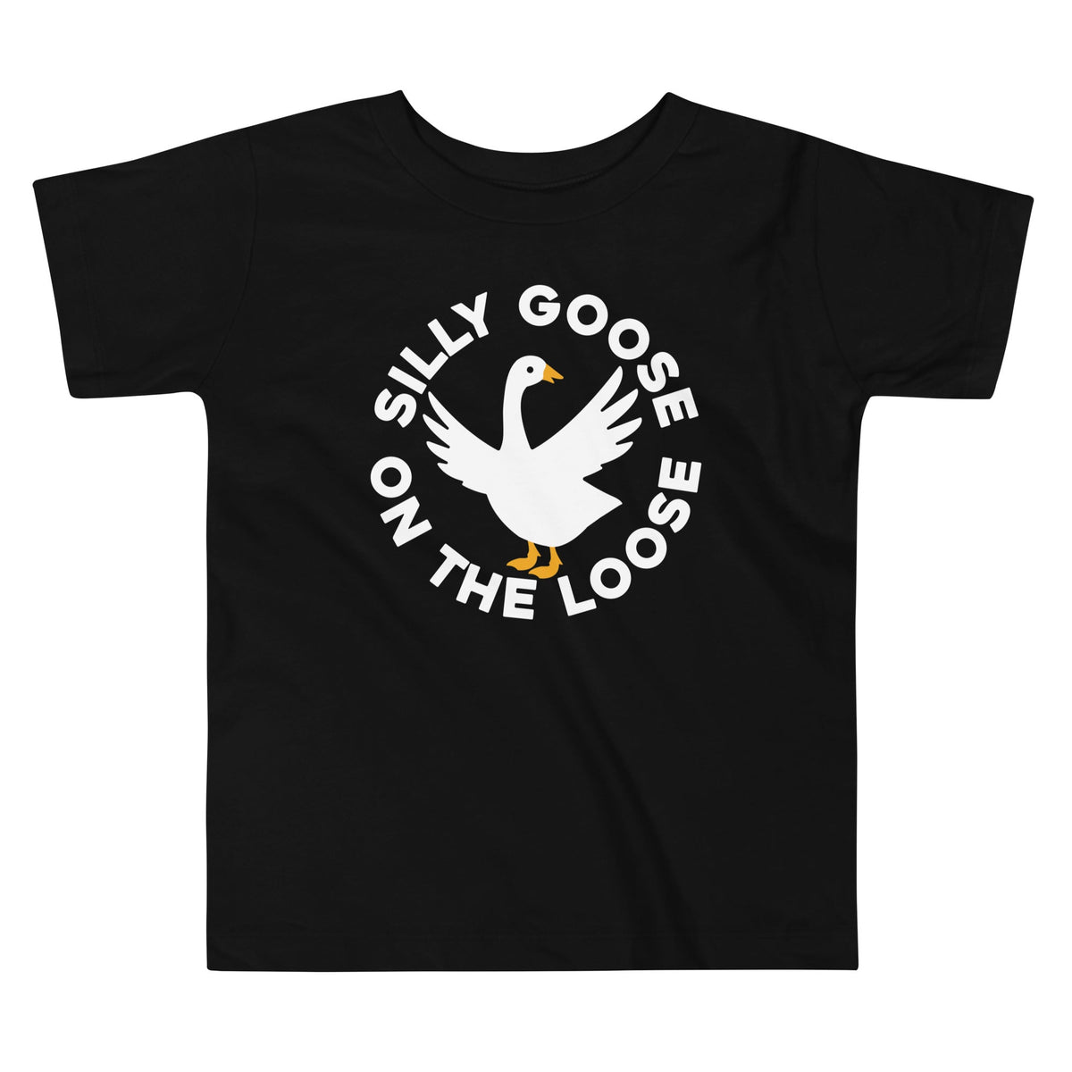 Silly Goose On The Loose Kid's Toddler Tee