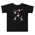 Flamingos In Space Kid's Toddler Tee