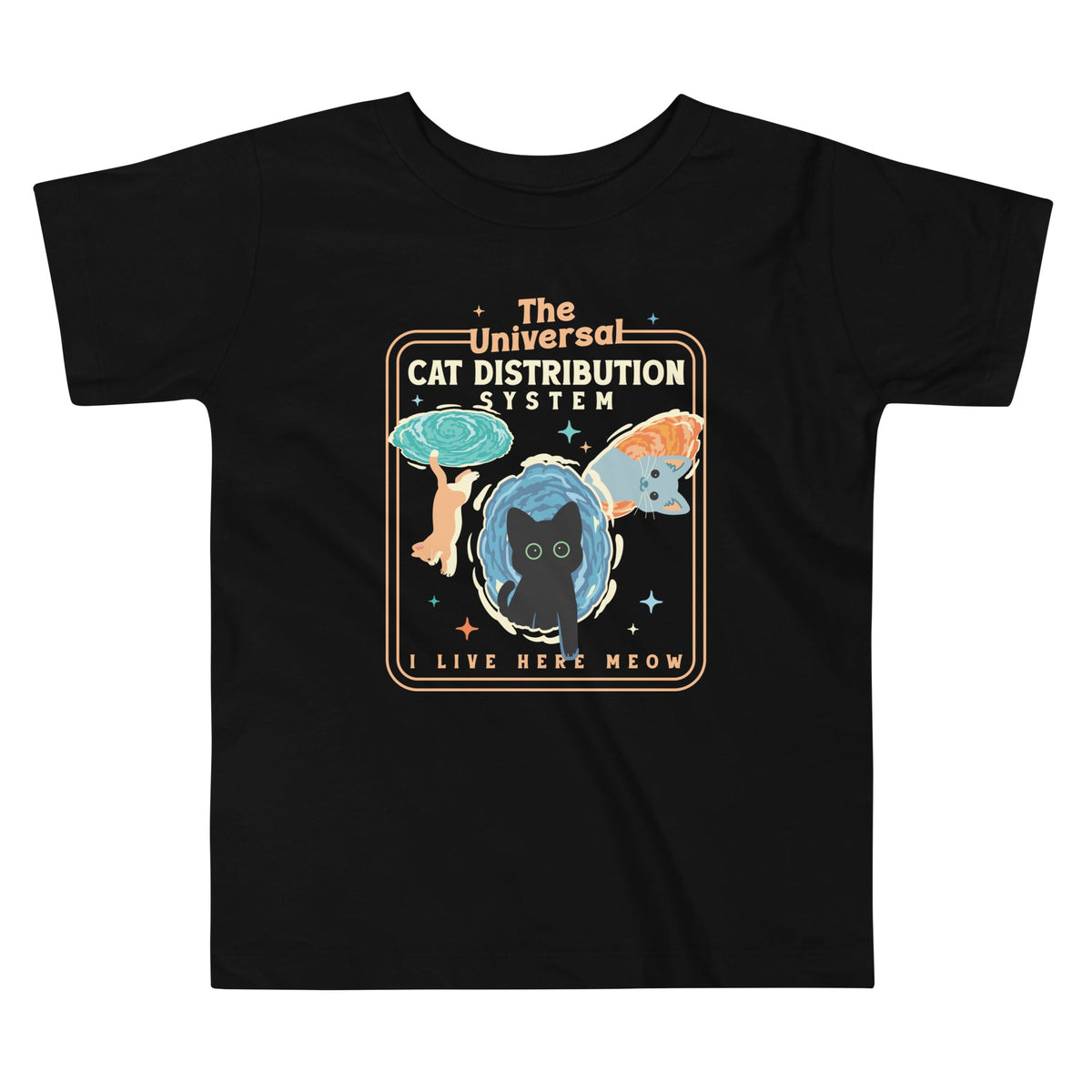The Universal Cat Distribution System Kid's Toddler Tee