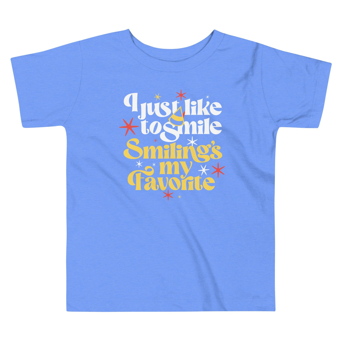 I Just Like To Smile Smiling's My Favorite Kid's Toddler Tee