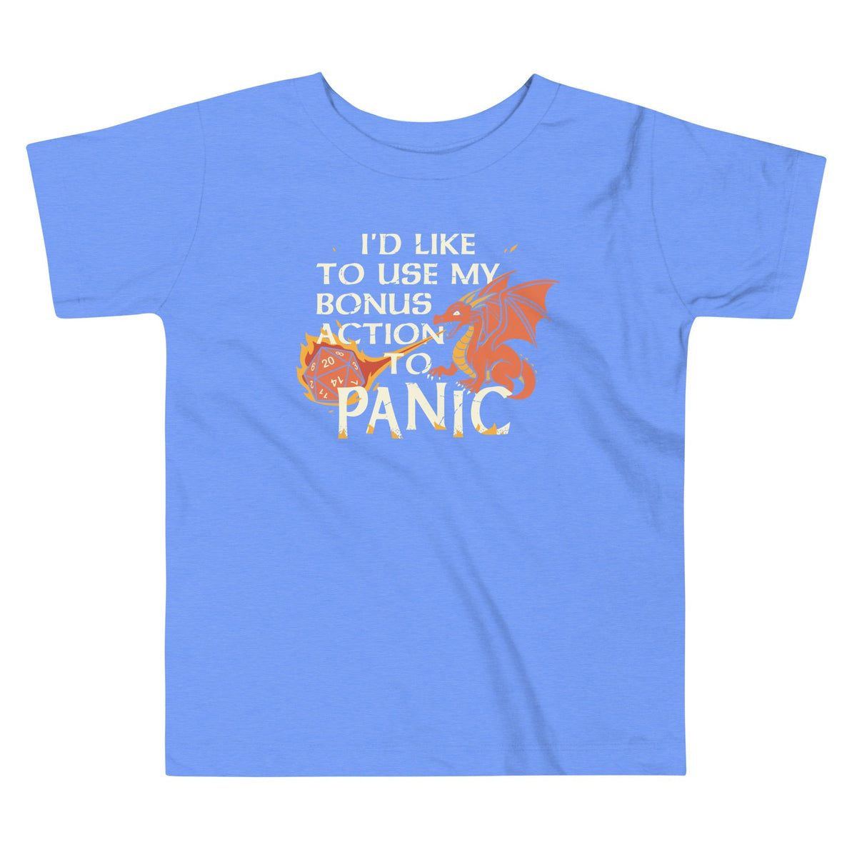 I'd Like To Use My Bonus Action To Panic Kid's Toddler Tee