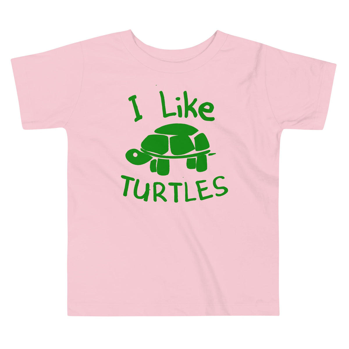I Like Turtles Kid's Toddler Tee