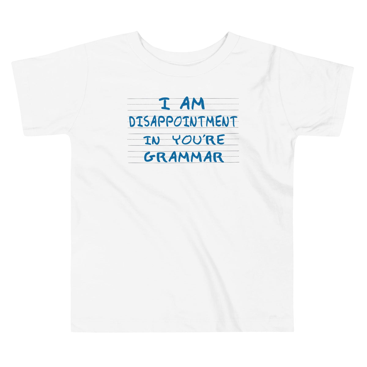 I Am Disappointment Kid's Toddler Tee