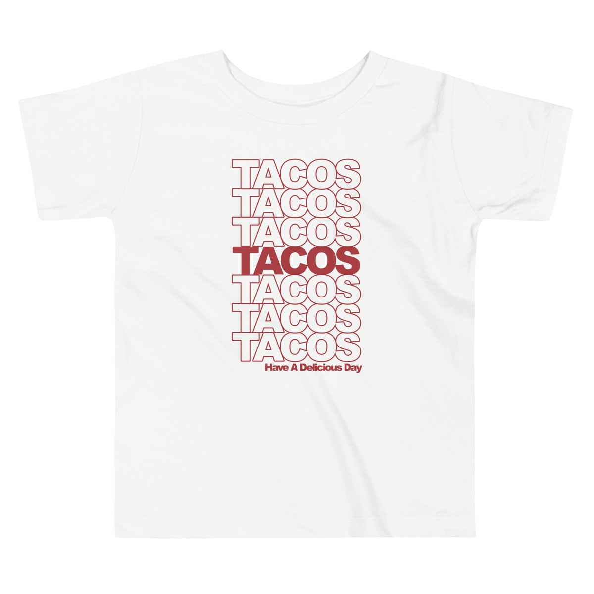 Tacos Tacos Tacos Kid's Toddler Tee