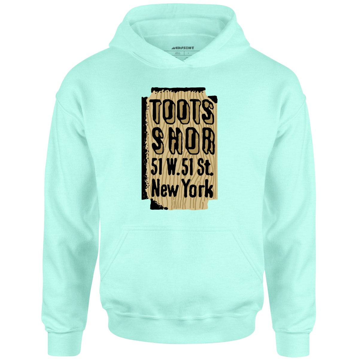 Toots Shor Sign - Manhattan, NY - Vintage Restaurant - Unisex