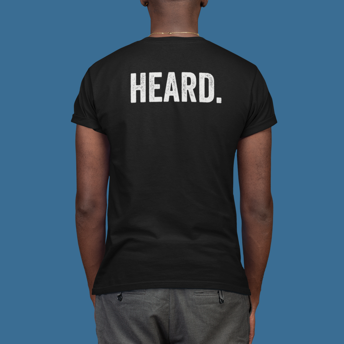 BACK PRINT Heard Unisex Tee