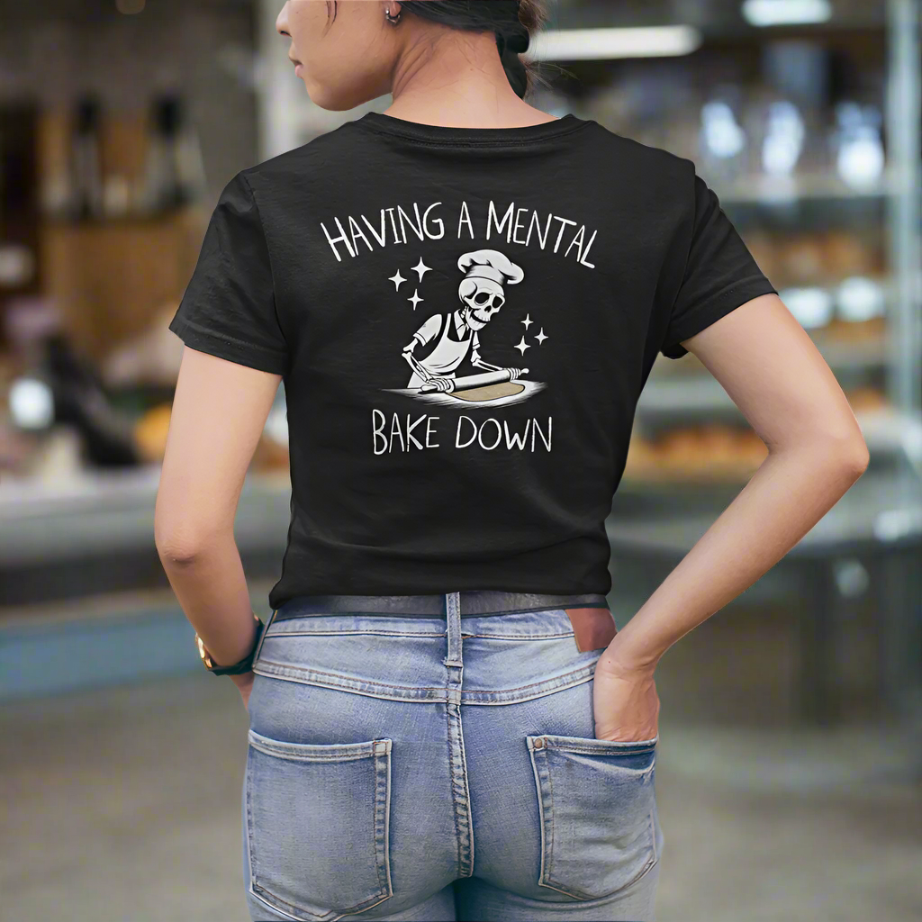 BACK PRINT Mental Bakedown Unisex Tee
