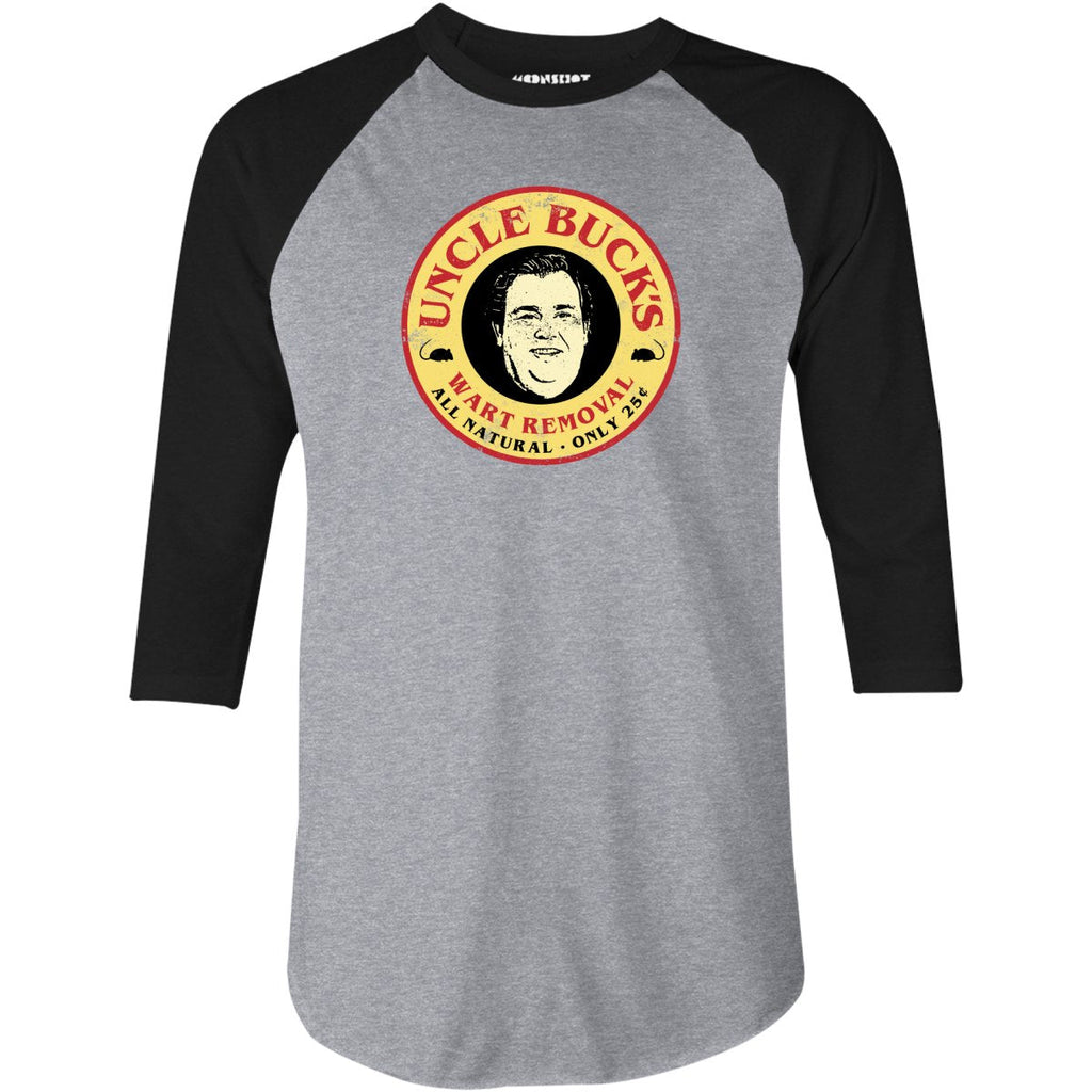 Uncle Buck's Wart Removal - 3/4 Sleeve Raglan