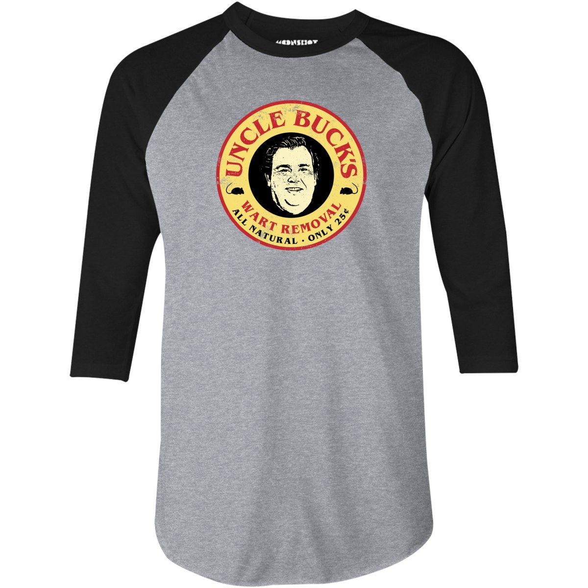 Uncle Buck's Wart Removal - 3/4 Sleeve Raglan