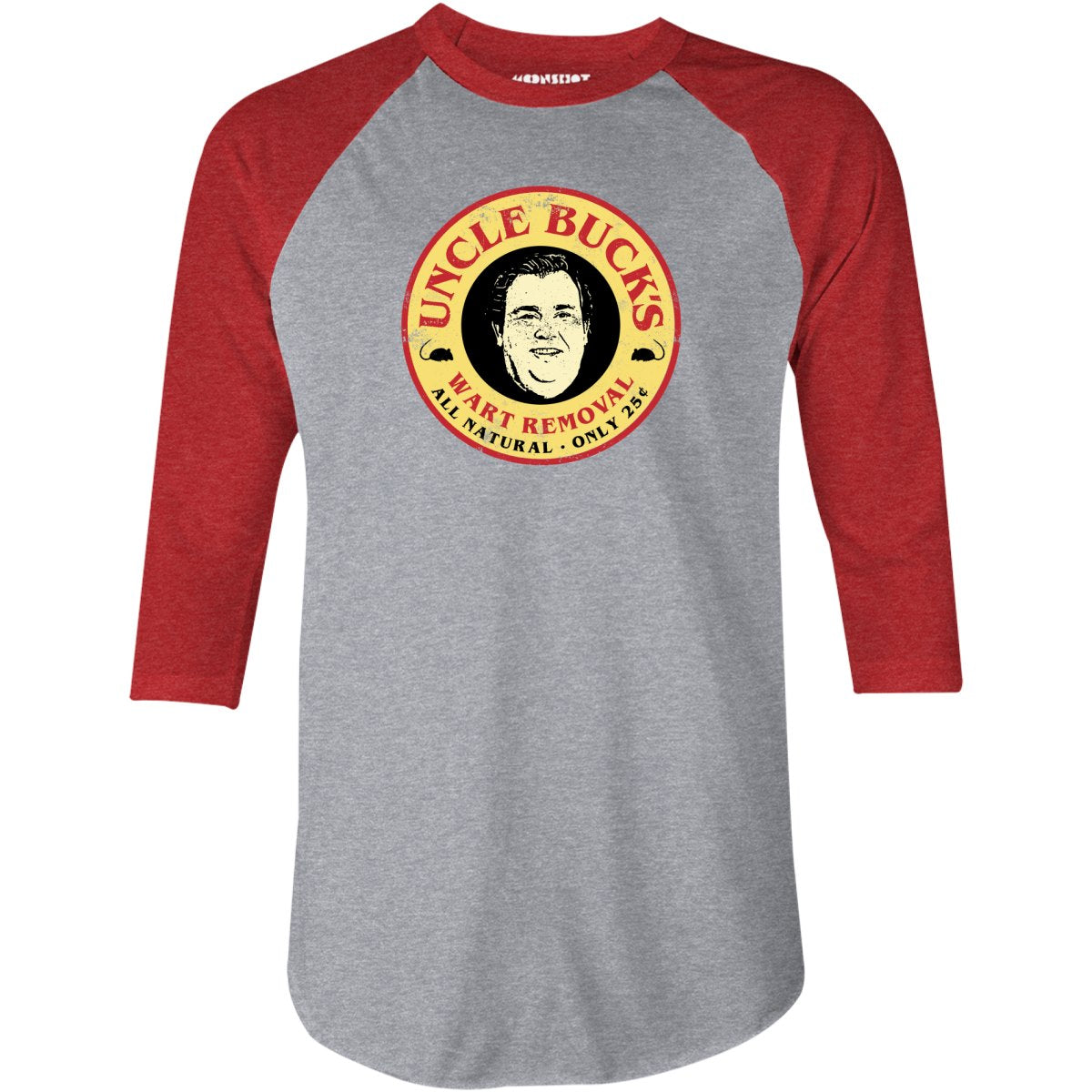 Uncle Buck's Wart Removal - 3/4 Sleeve Raglan