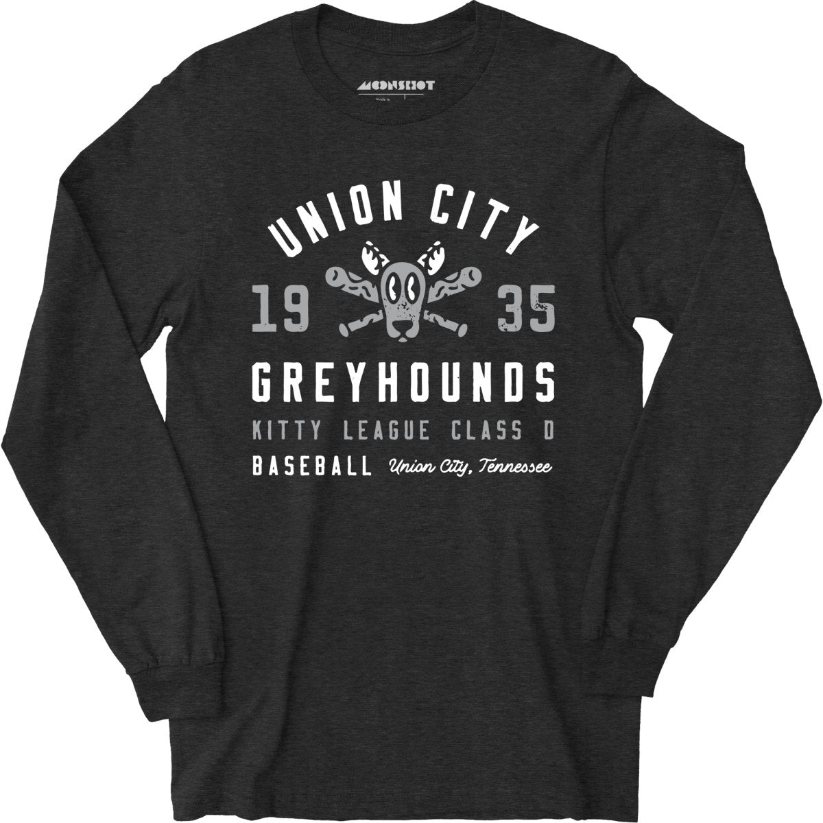 Union City Greyhounds - Tennessee - Vintage Defunct Baseball Teams - Long Sleeve