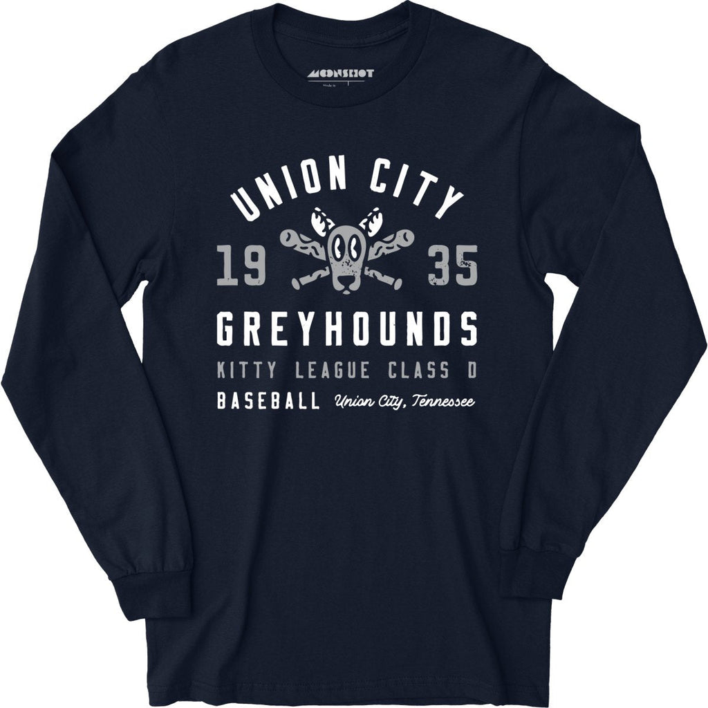Union City Greyhounds - Tennessee - Vintage Defunct Baseball Teams - Long Sleeve
