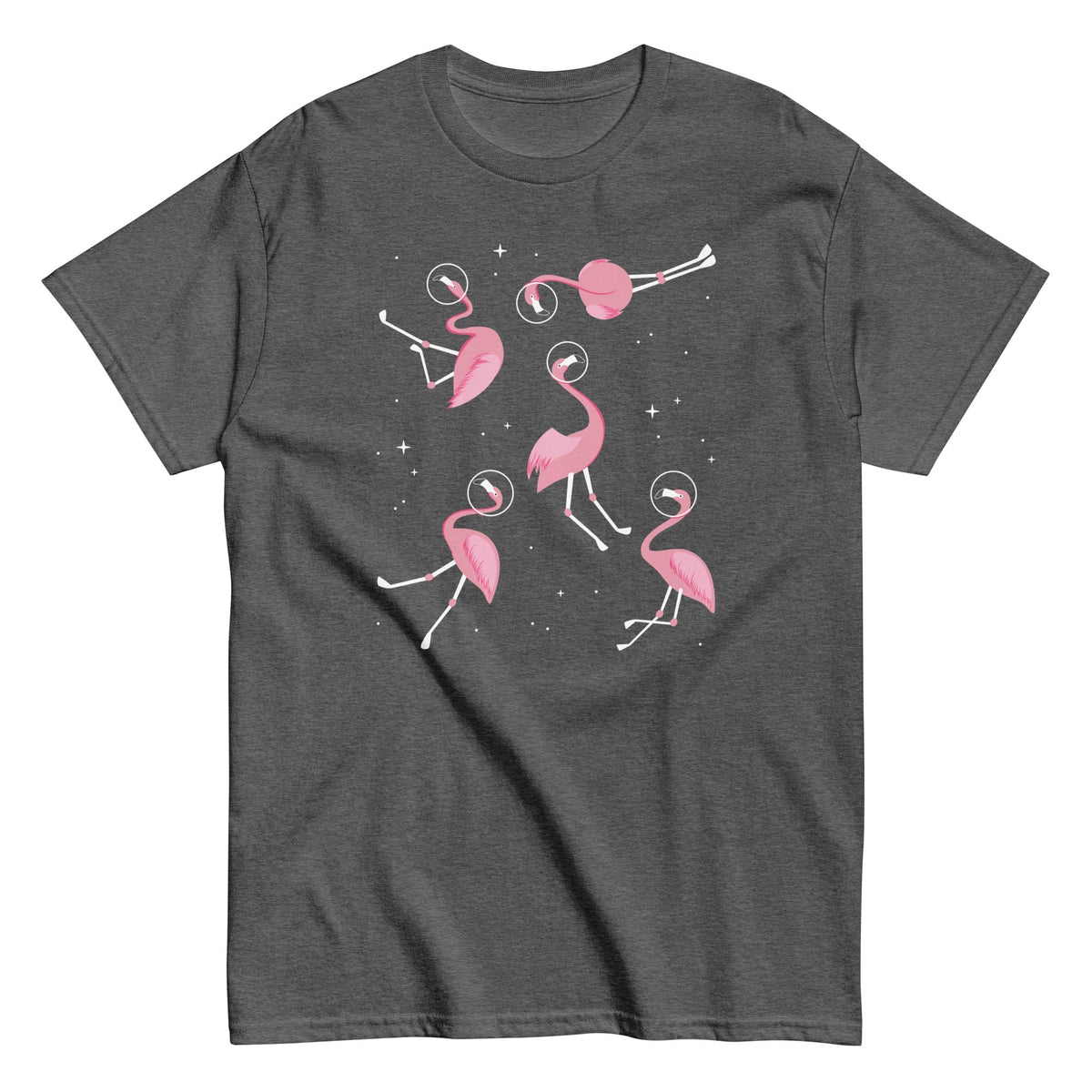 Flamingos In Space Men's Classic Tee