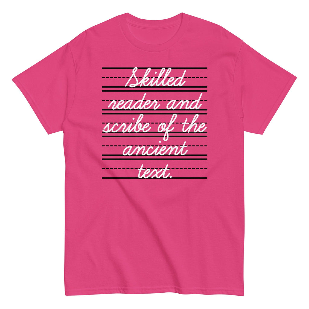 Skilled Reader And Scribe Of The Ancient Text Men's Classic Tee