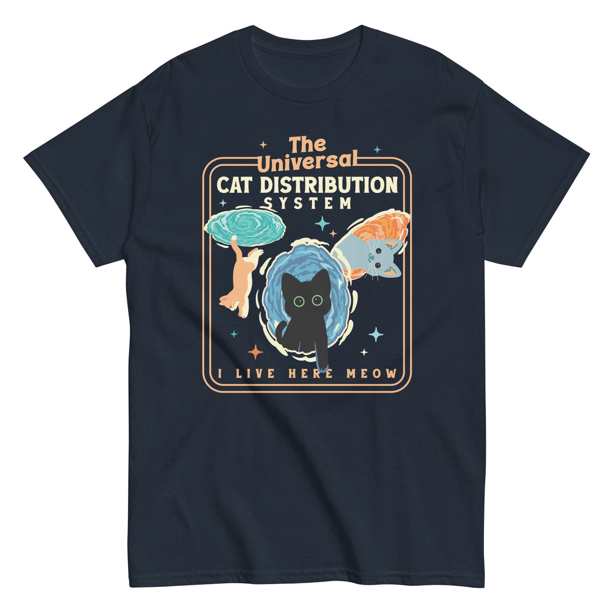 The Universal Cat Distribution System Men's Classic Tee
