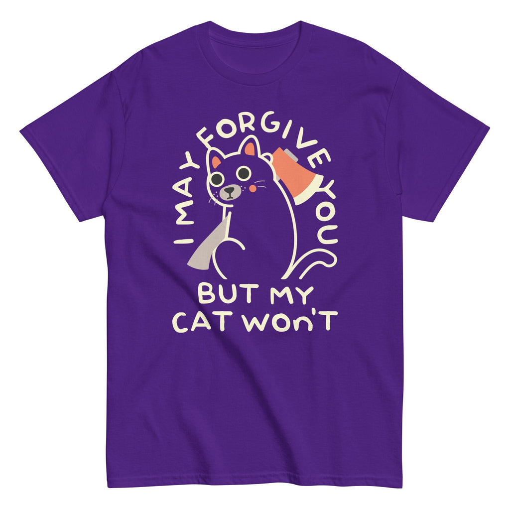 I May Forgive You But My Cat Won't Men's Classic Tee