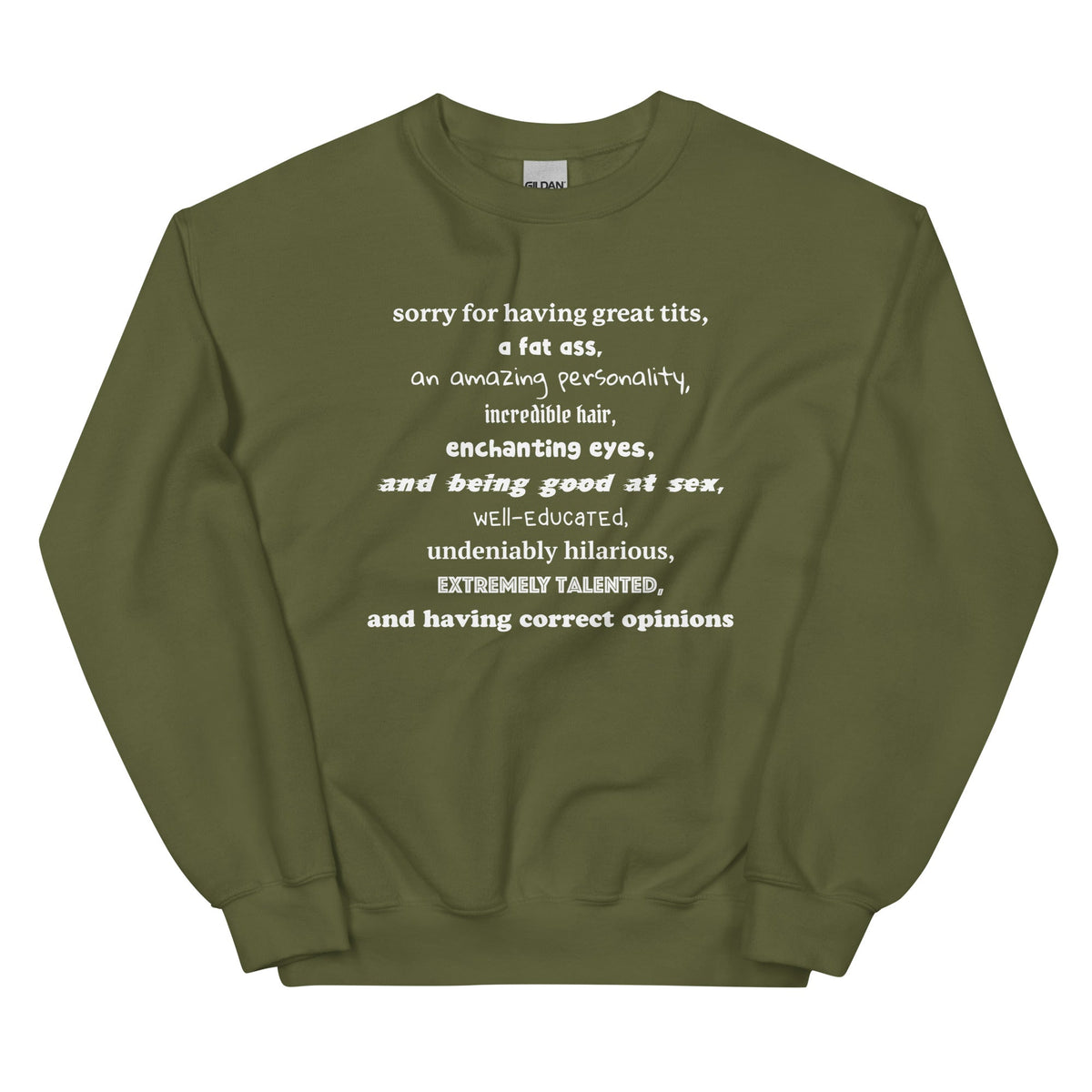 Sorry For Having Everything Unisex