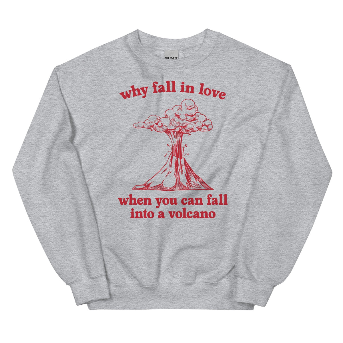 Fall Into a Volcano Unisex