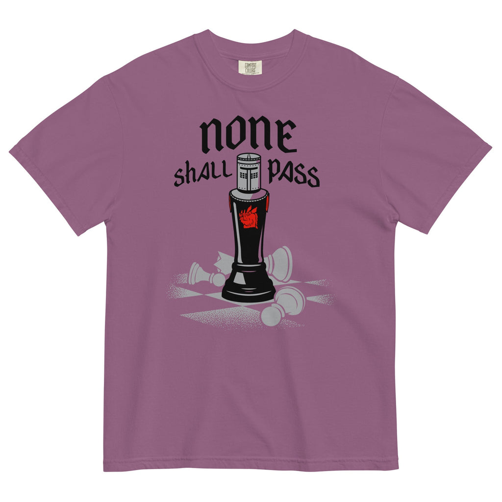 None Shall Pass Black Knight Men's Relaxed Fit Tee