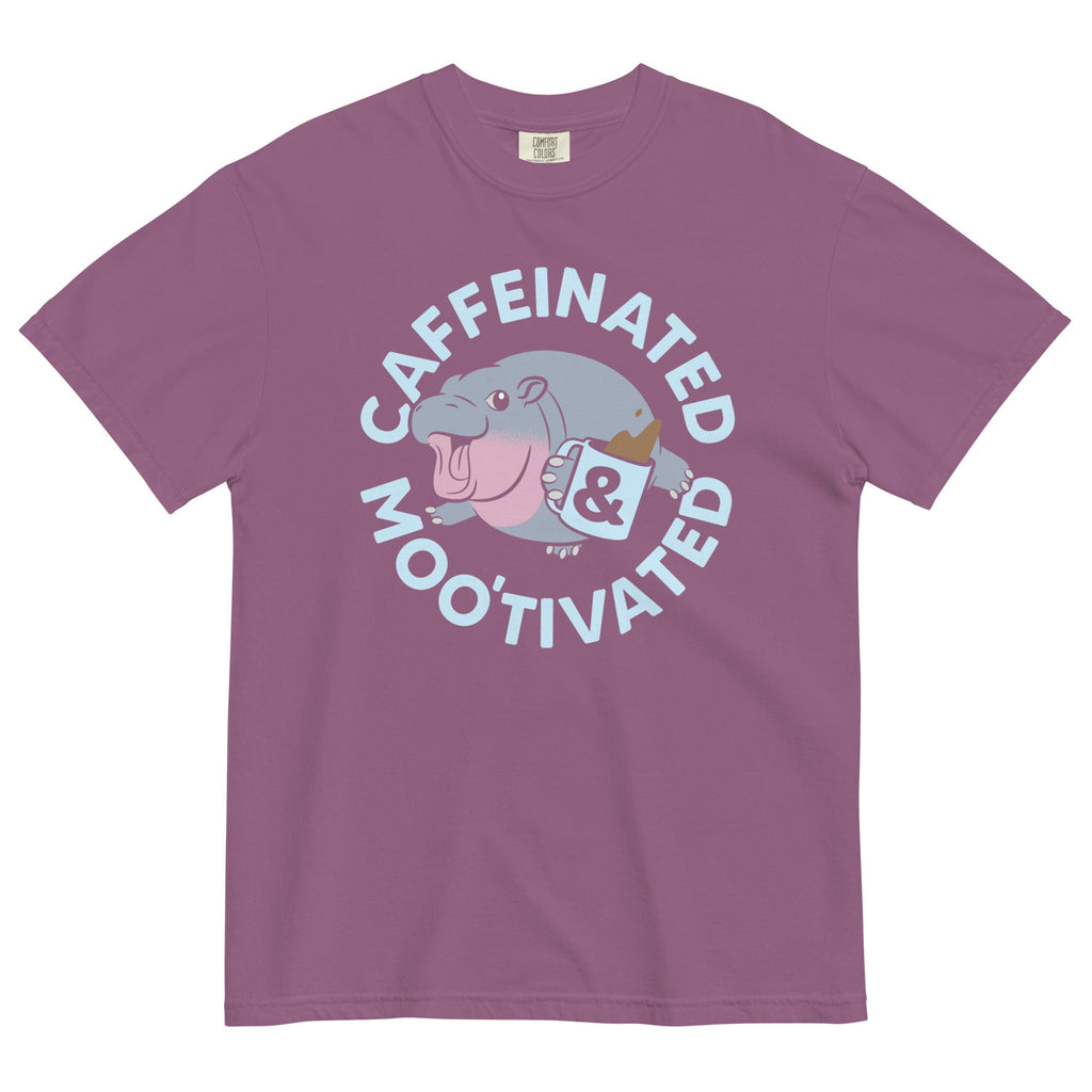 Caffeinated & Moo'tivated Men's Relaxed Fit Tee
