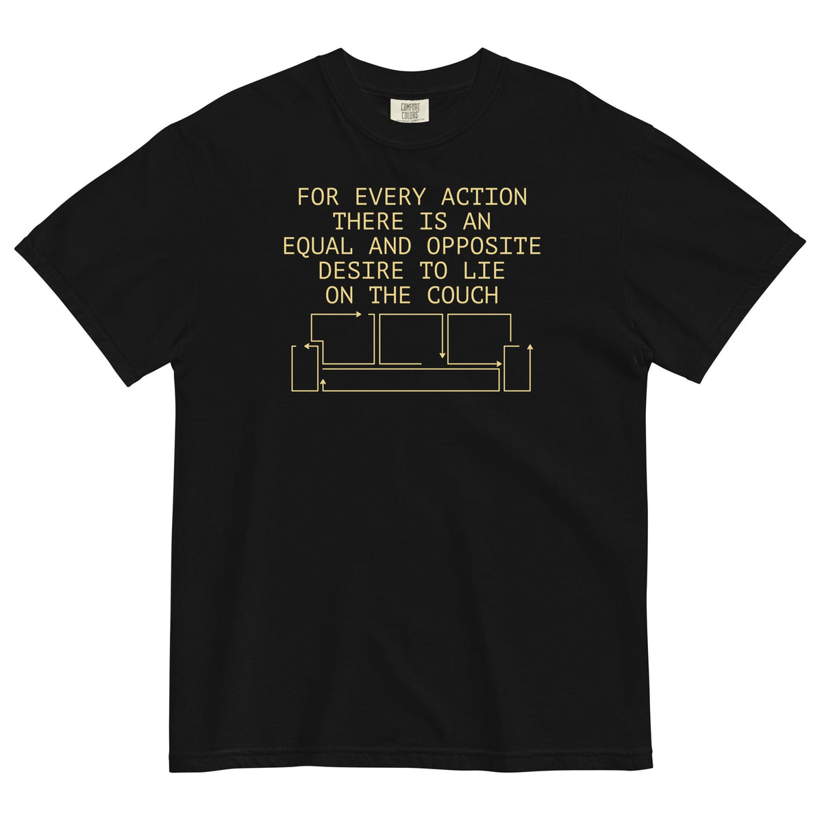 For Every Action There Is An Equal And Opposite Men's Relaxed Fit Tee