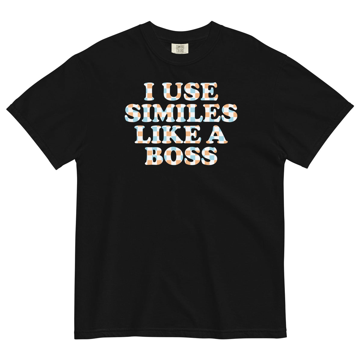 I Use Similes Like A Boss Men's Relaxed Fit Tee