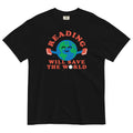 Reading Will Save The World Men's Relaxed Fit Tee
