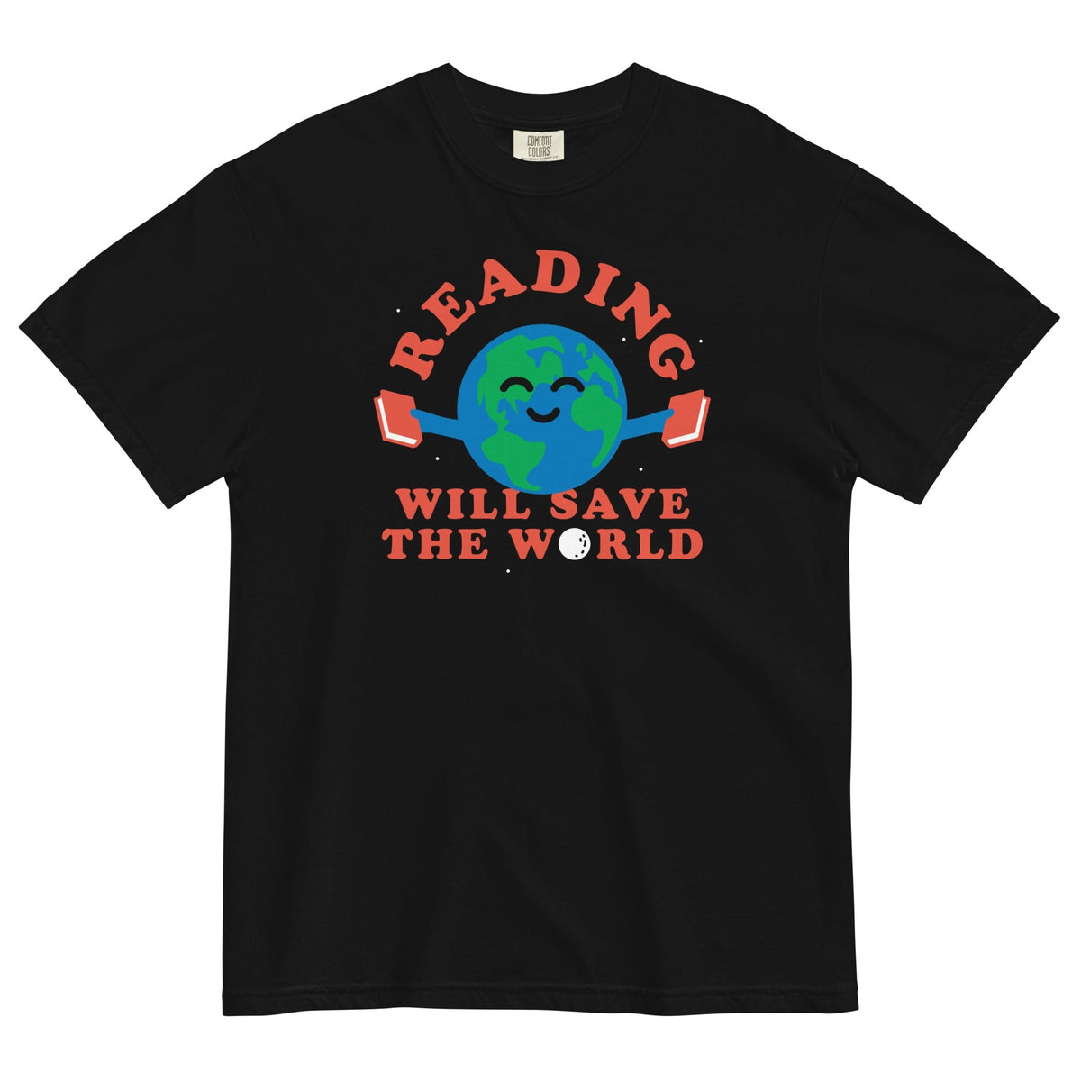 Reading Will Save The World Men's Relaxed Fit Tee
