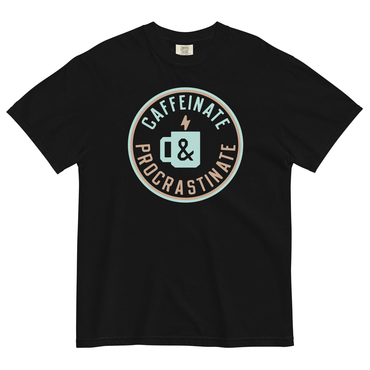 Caffeinate And Procrastinate Men's Relaxed Fit Tee