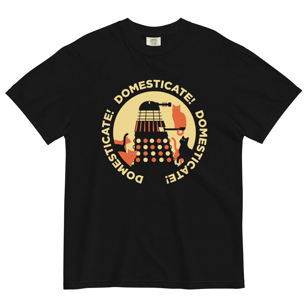 Domesticate! Domesticate! Domesticate! Men's Relaxed Fit Tee