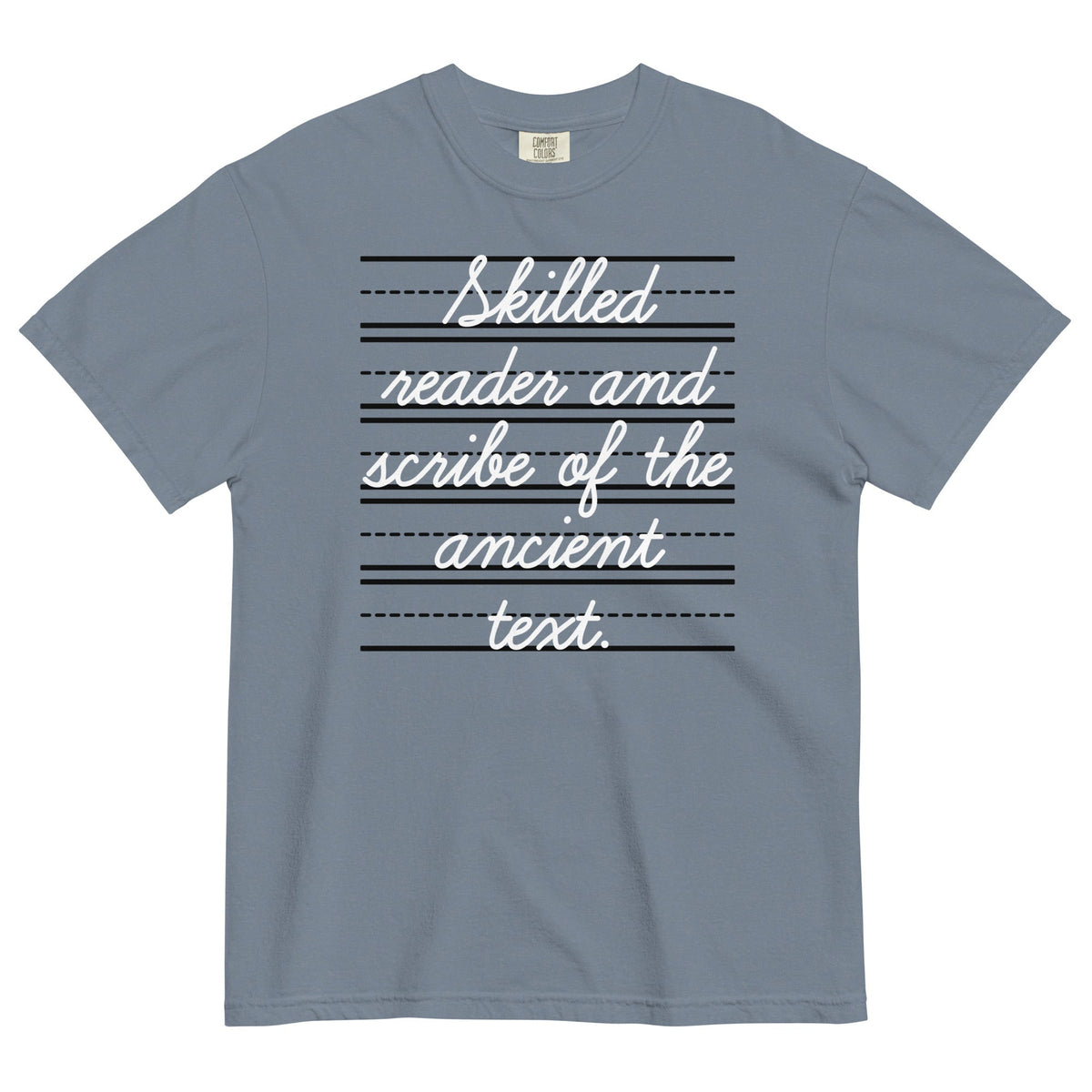 Skilled Reader And Scribe Of The Ancient Text Men's Relaxed Fit Tee
