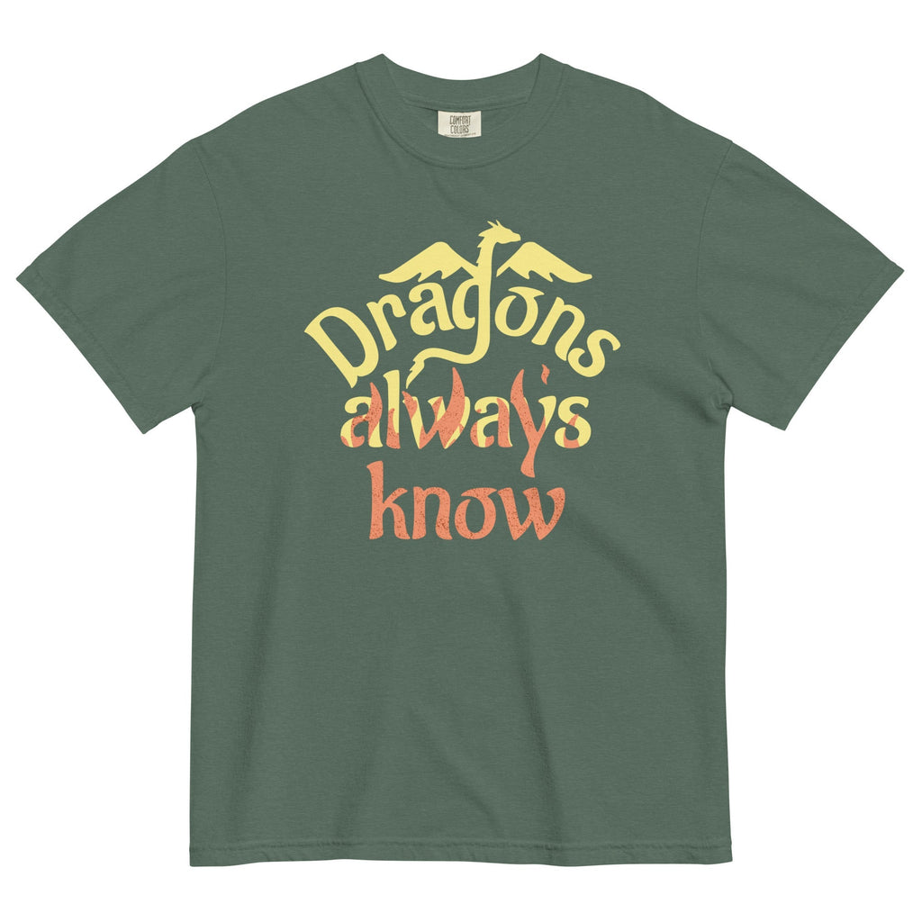 Dragons Always Know Men's Relaxed Fit Tee