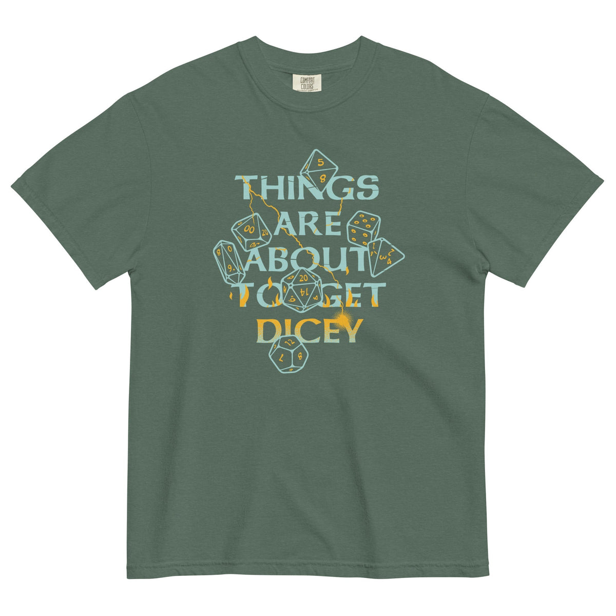 Things Are About To Get Dicey Men's Relaxed Fit Tee