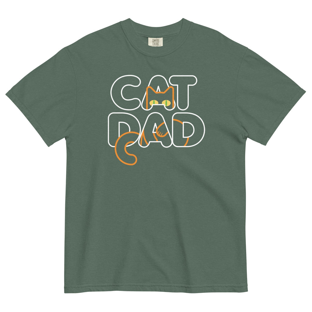 Cat Dad Men's Relaxed Fit Tee